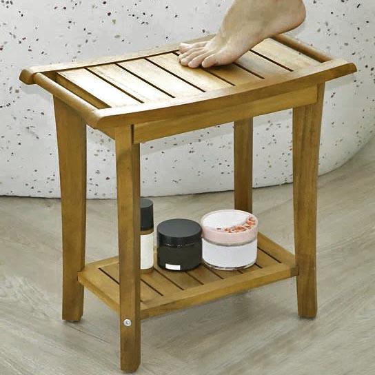 Табурет для ванной из дерева Скантер Тектона (ТВН-005924)
