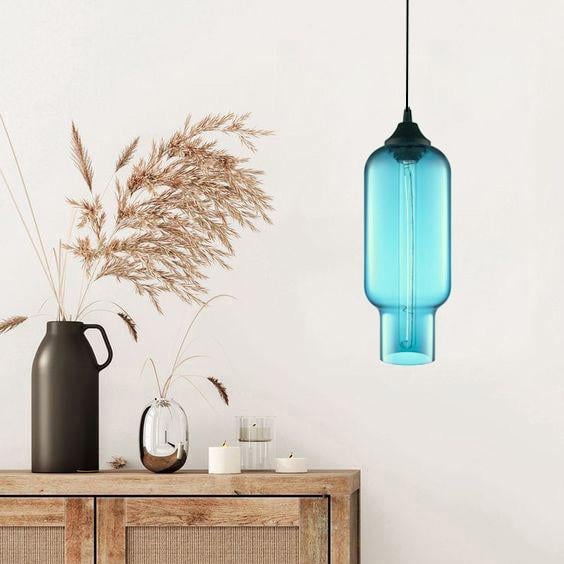 Подвес Loft Glass D14/H33 Blue (042147-SHL)
