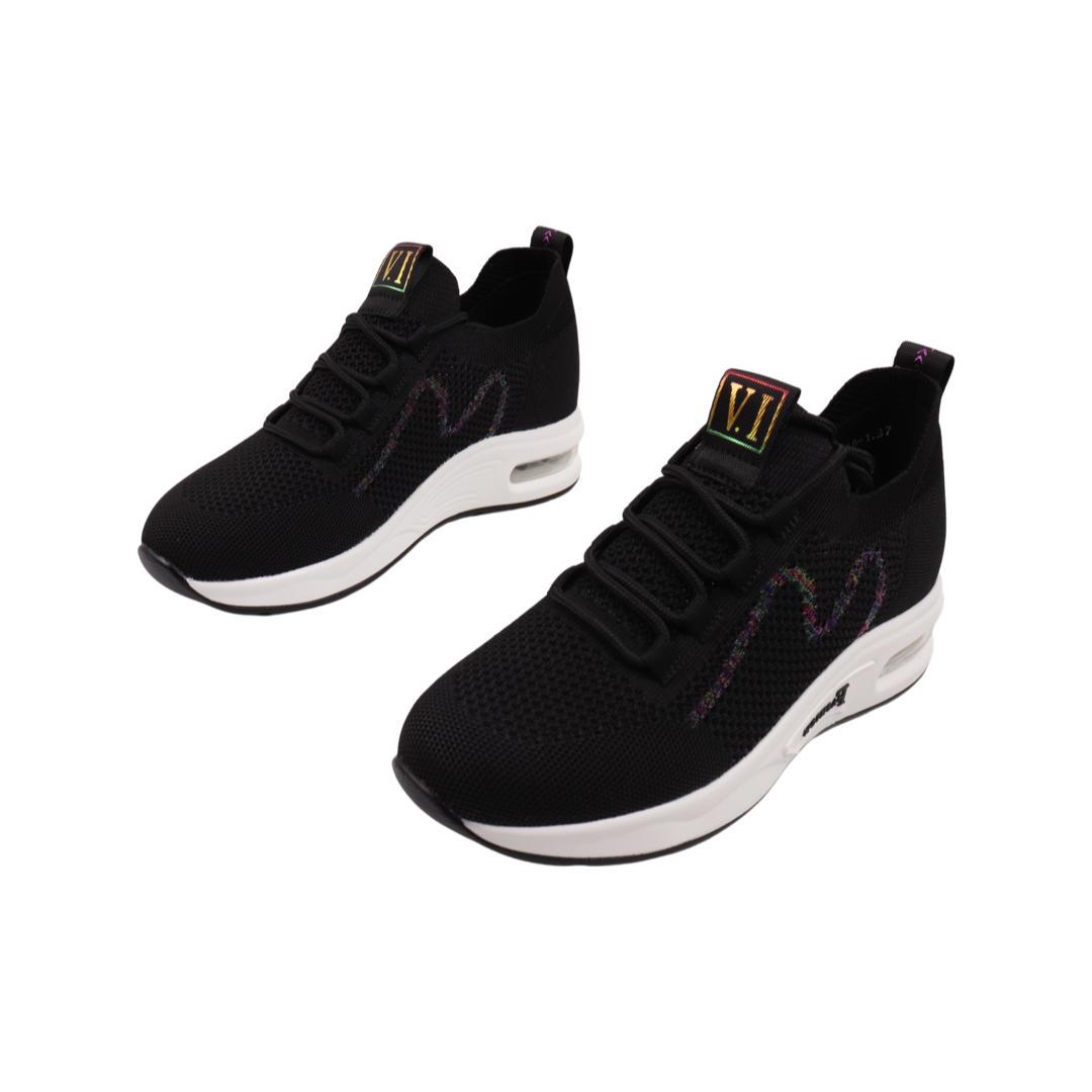 Кросівки жіночі Vikonty з текстилю р. 38 Чорний (354-22LK) - фото 5