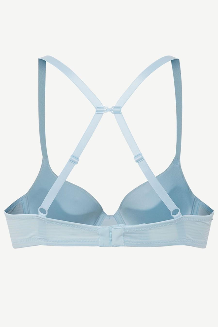 Комплект білизни Gisela бюстгальтер push-up/трусики сліп 70B/S Блакитний (67091) - фото 5 Комплект білизни Gisela бюстгальтер push-up/трусики сліп 70B/S Блакитний (67091) - фото 5