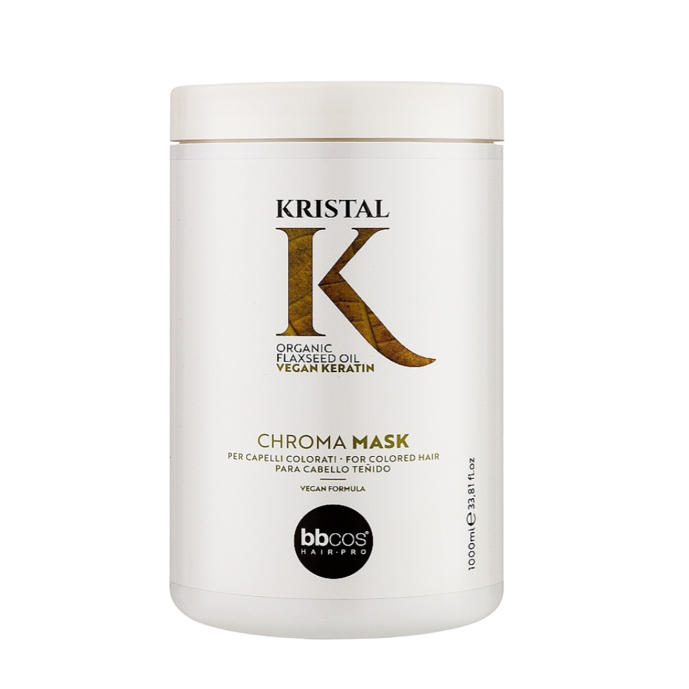 Маска для фарбованого волосся BBcos Kristal Chroma Hair Mask 1000 мл