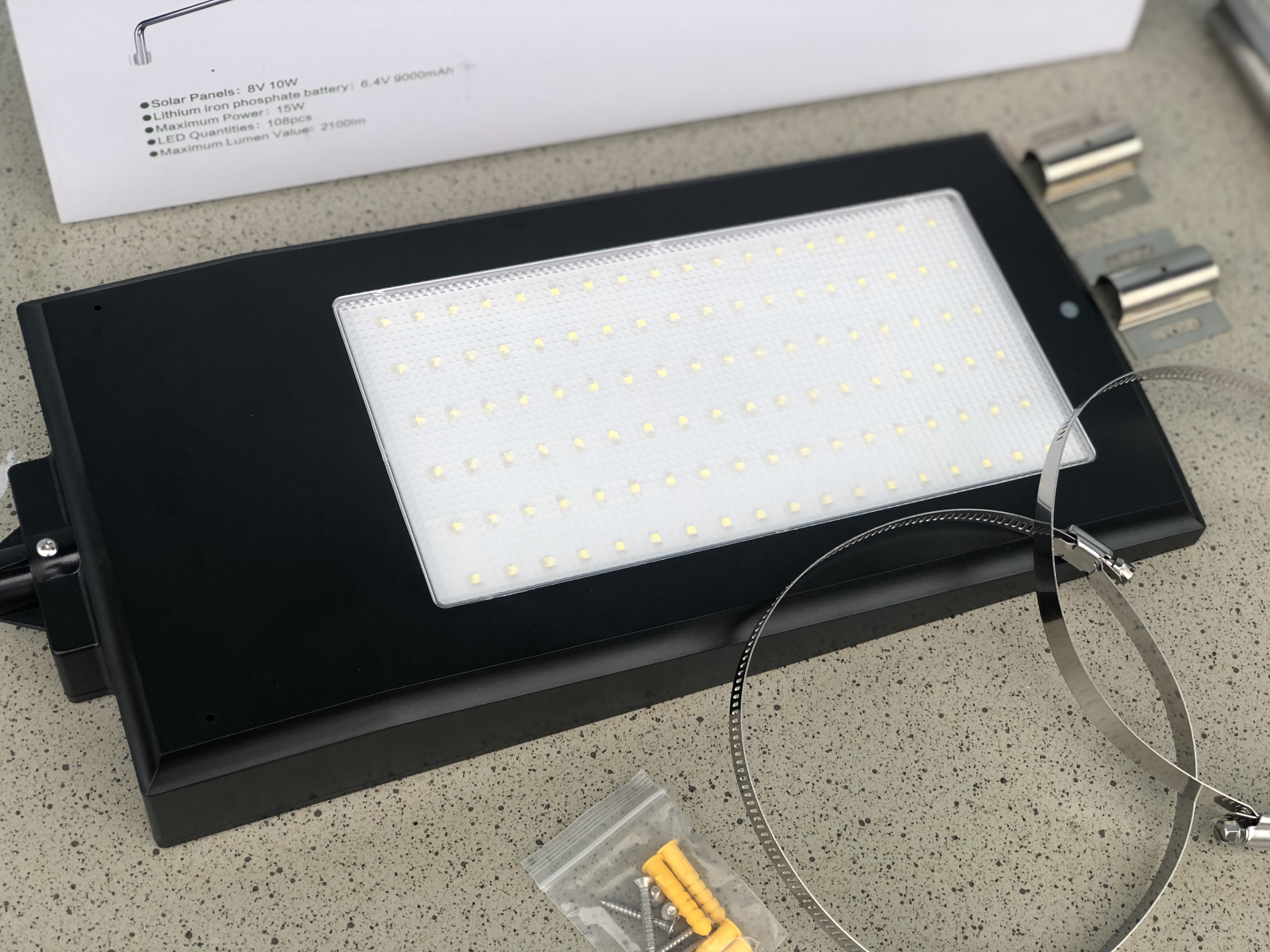 Светильник на солнечной батарее Free Sea 108 с датчиком движения (1494211) - фото 7 Светильник на солнечной батарее Free Sea 108 с датчиком движения (1494211) - фото 7