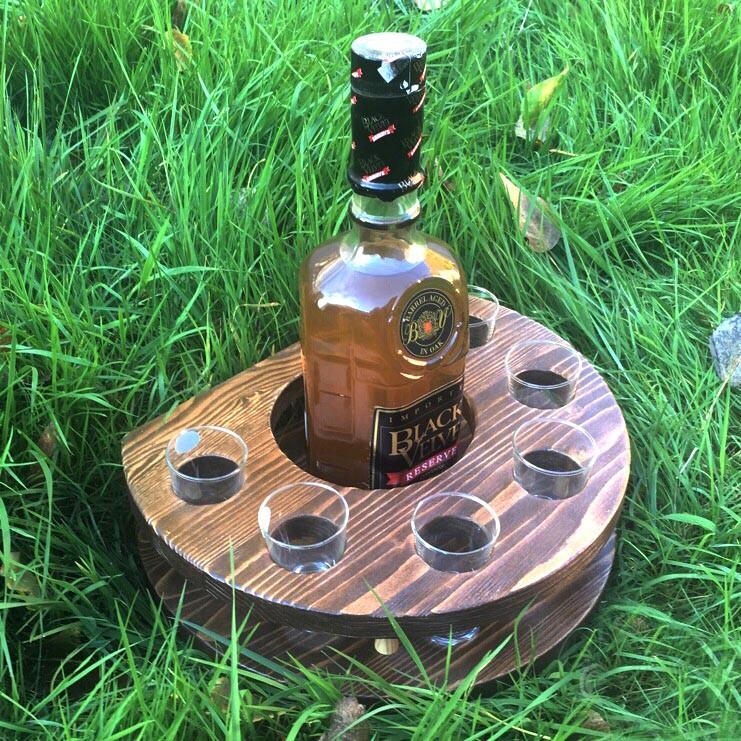 Подставка для рюмок из дерева Мануэль 40 Мускат (НБС-400407) Подставка для рюмок из дерева Мануэль 40 Мускат (НБС-400407)