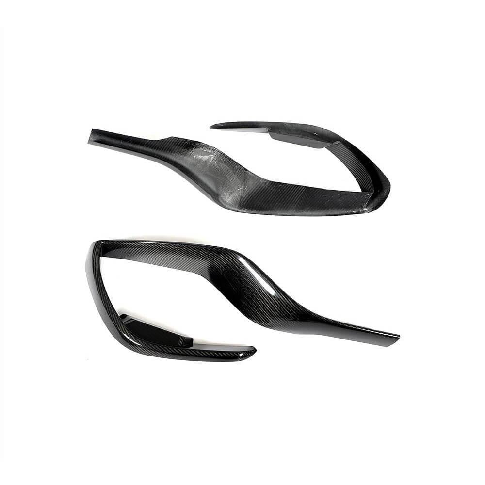 Накладки на бампер передний DDCarbon для GT43/GT50/GT53 Mercedes AMG GT 4 X290 2018-2022 гг. натуральный карбон (148293)