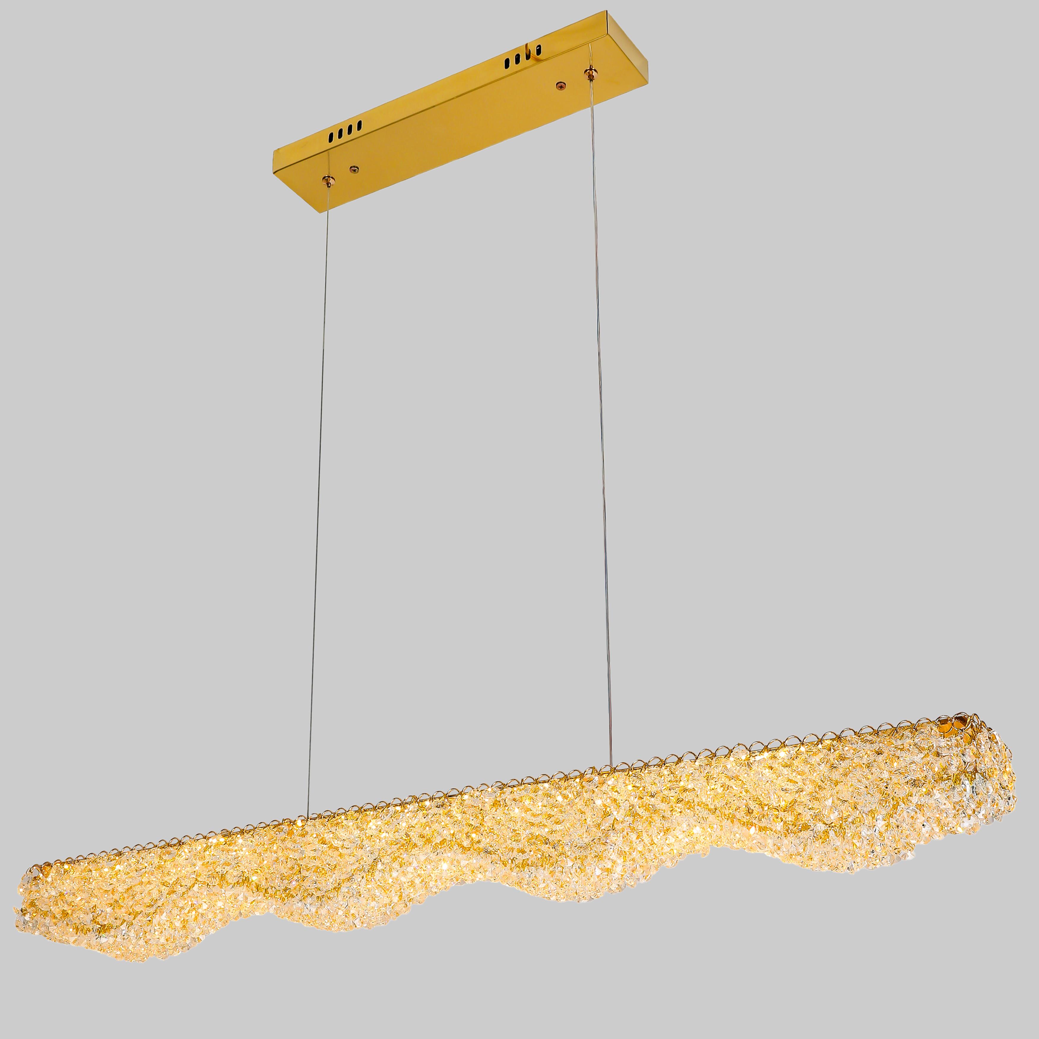 Люстра crystal арт-деко Золотой (89-7202 (950) GD) Люстра crystal арт-деко Золотой (89-7202 (950) GD)