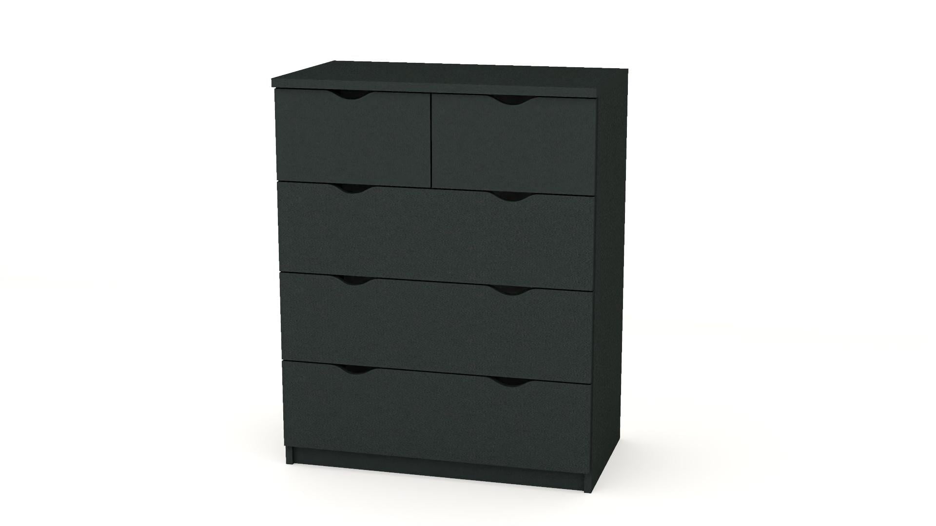 Комод Алекса ВК-50 80х45х100 см Антрацитовый