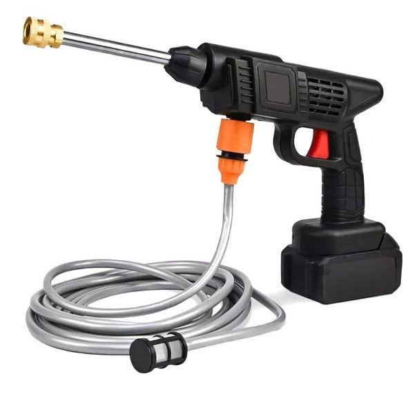 Мойка высокого давления UKC 6606 портативная аккумуляторная 2000 mAh x 2 (23678530)