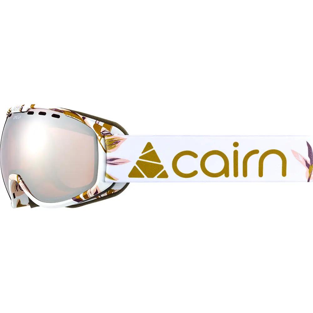 Маска гірськолижна Cairn Omega SPX3 White/Gold (1012-0581280-801)