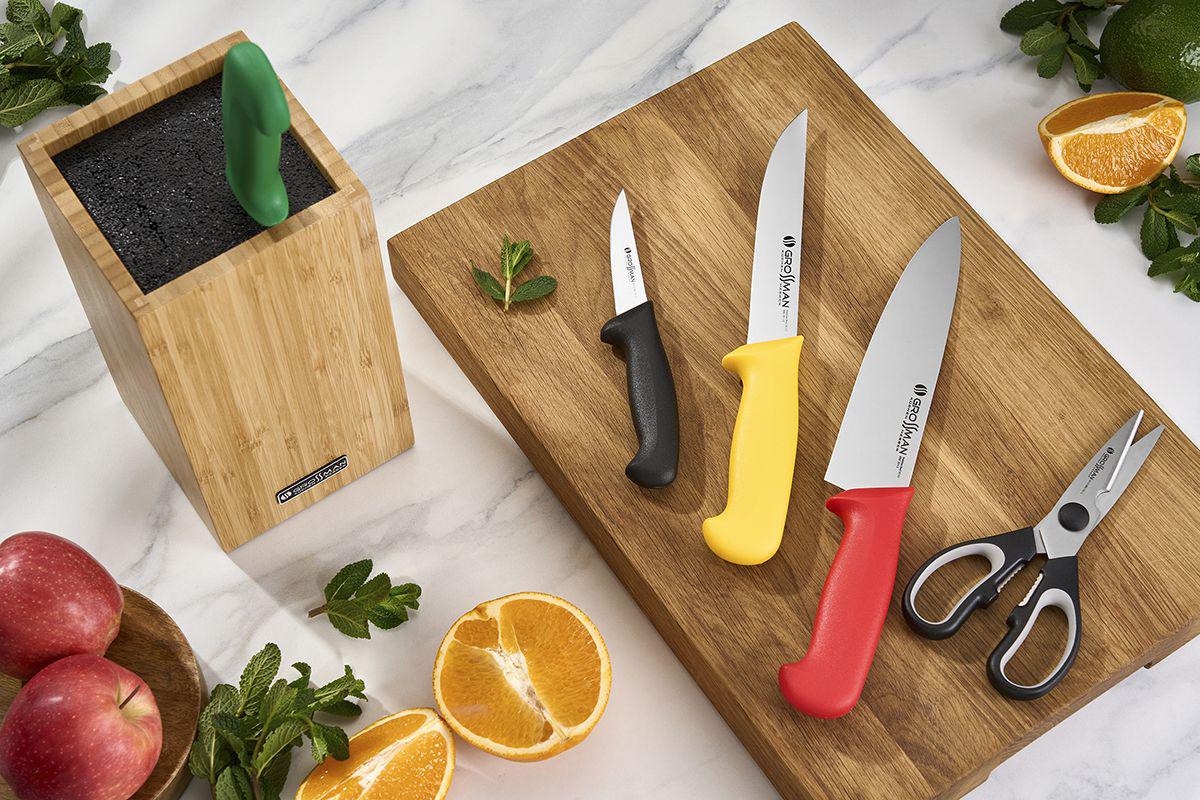 Набір кухонних ножів Grossman Sapphire SL 6188 (26528720) - фото 2