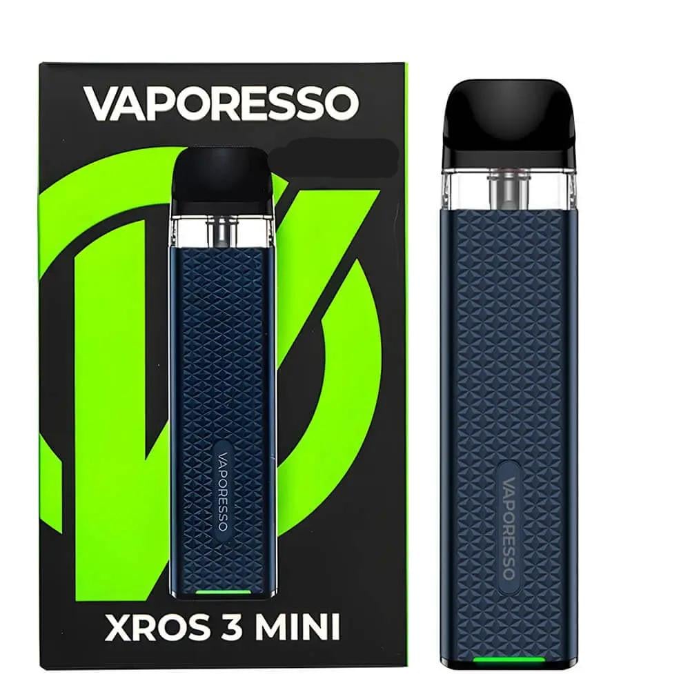 Электронная сигарета Vaporesso Xros 3 mini с двумя картриджами без жидкости Navy Blue (18954231) - фото 2