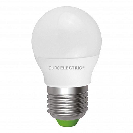 Лампа светодиодная Eurolamp LED-G45-05274EE шар 5 W 220 V 450 lm 4000K E27 45x78 мм (4260410482636) Лампа светодиодная Eurolamp LED-G45-05274EE шар 5 W 220 V 450 lm 4000K E27 45x78 мм (4260410482636)