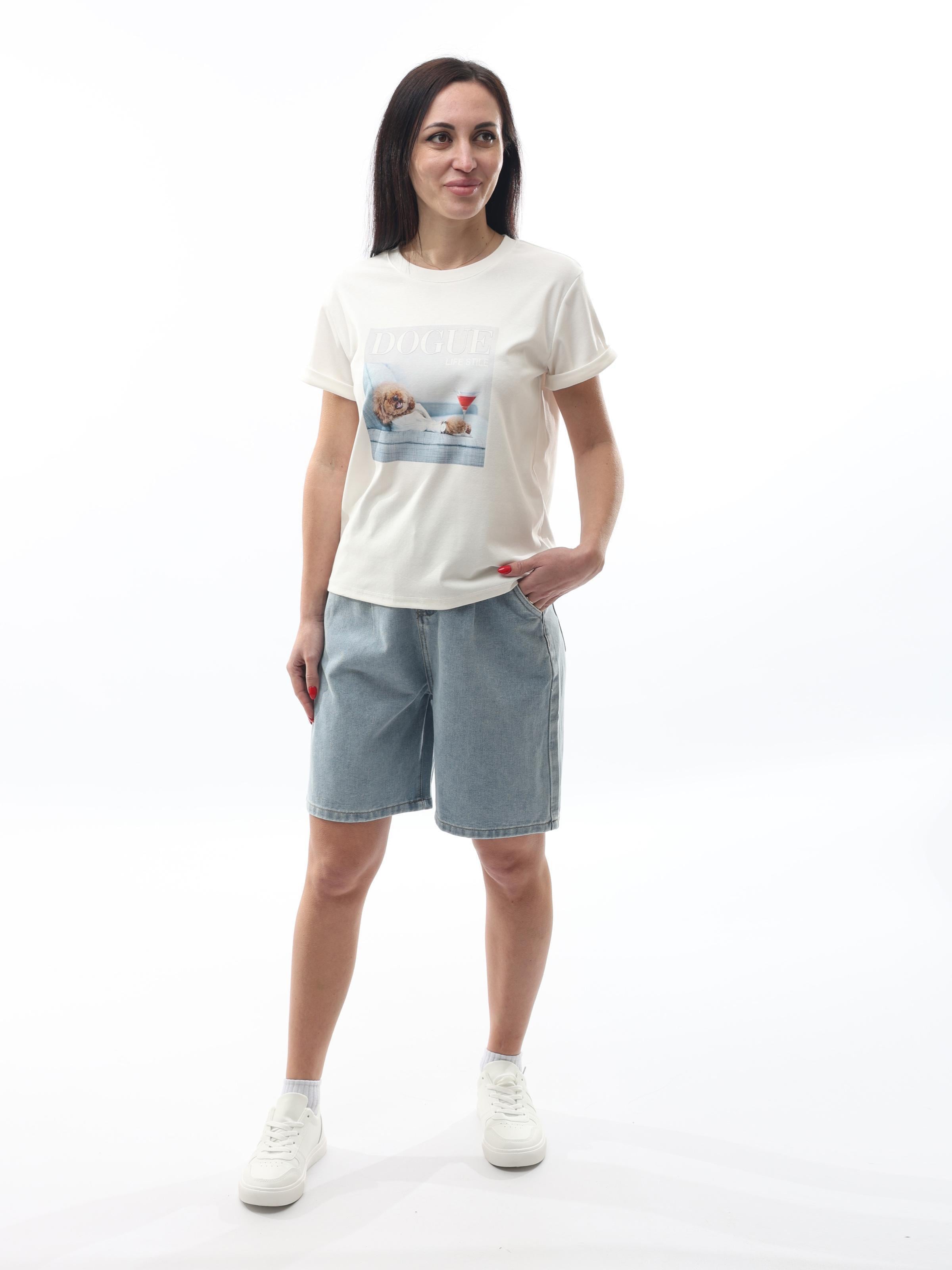 Футболка женская est. 1991 L Белый (277938-L)