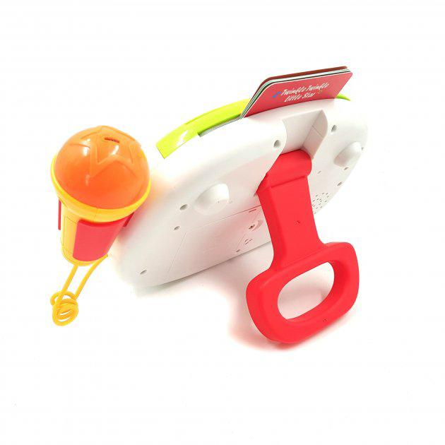 Дитяче караоке 3138/12/2 підсвічування/4 музичні картки/мікрофон (25604938) - фото 7