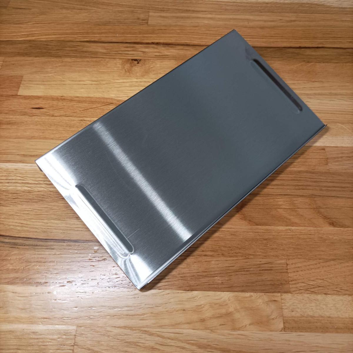 Міні-полочка з нержавіючої сталі CanSteel K23-mini для ванної/туалету/для телефону Сріблястий матовий (3301) - фото 6 Міні-полочка з нержавіючої сталі CanSteel K23-mini для ванної/туалету/для телефону Сріблястий матовий (3301) - фото 6