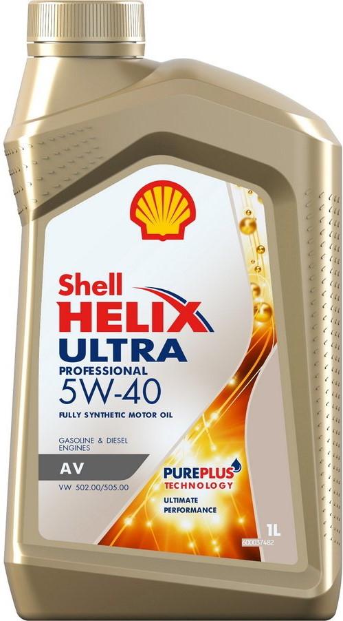 Моторное масло SHELL Helix Ultra Pro AV SN 5W-40 1 л (550044151)
