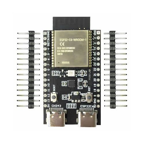 Модуль ESP32-C6-WROOM-1-N4 Wi-Fi Bluetooth Thread Zigbee (38986404)