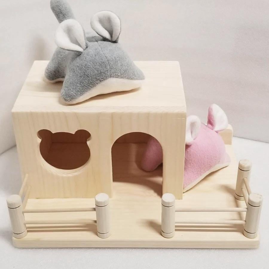 Будиночок для шиншили з дерева Монусте Бланже (ДДШ-002101) Будиночок для шиншили з дерева Монусте Бланже (ДДШ-002101)