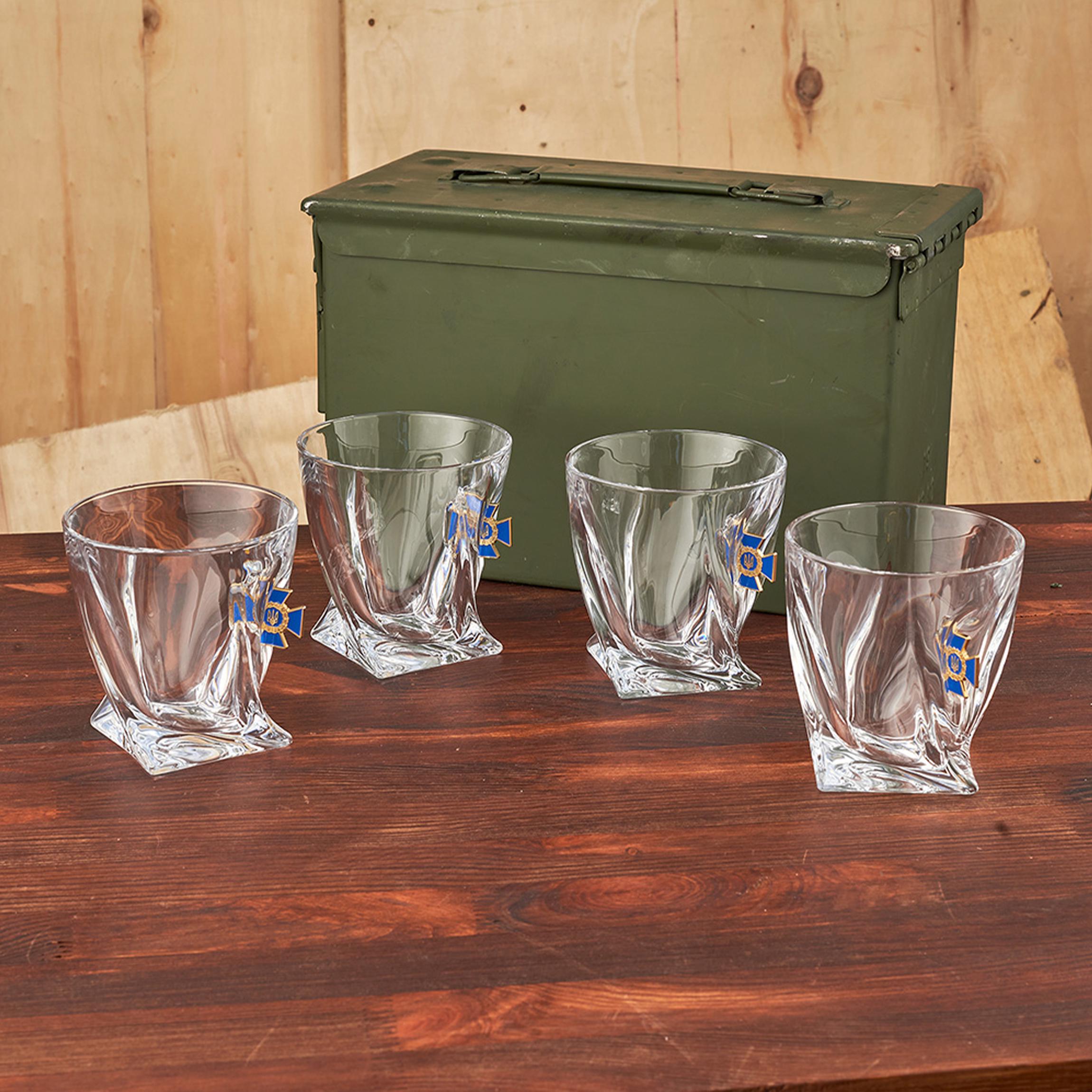 Набор VSKLO БК маленький хрустальные стаканы СБУ (28918749) - фото 5 Набор VSKLO БК маленький хрустальные стаканы СБУ (28918749) - фото 5