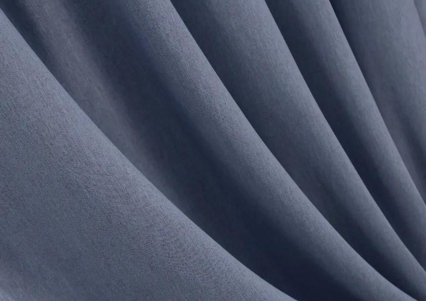 Штори з жаккарда 1,5х2,7 м 2 шт. Блакитний (1434ш) - фото 6