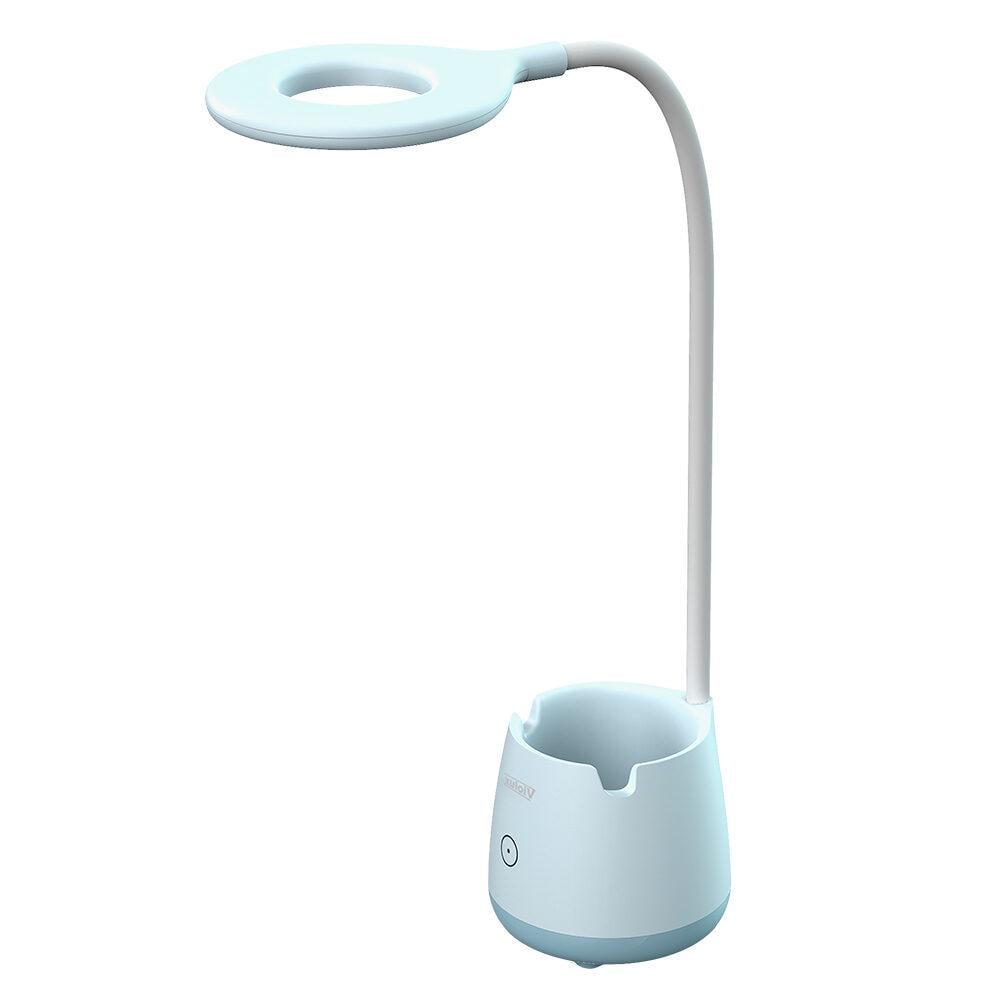 Настольная лампа аккумуляторная Violux LED BASKET 6W 300 Lm 4200K Голубой (27813543)
