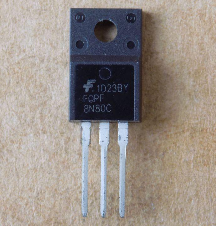 Транзистор FQPF8N80C/TO220F (51815)