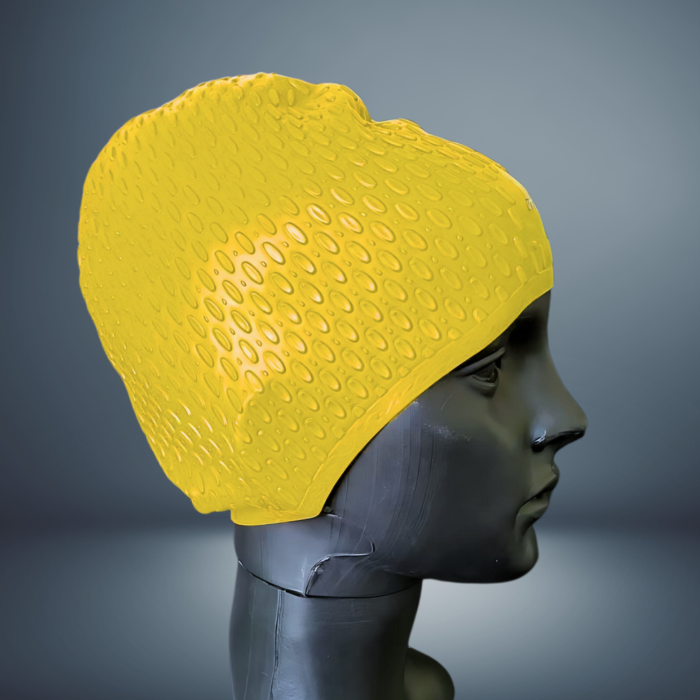 Шапочка для плавання для довгого волосся Hechpro Жовтий (1696) - фото 11