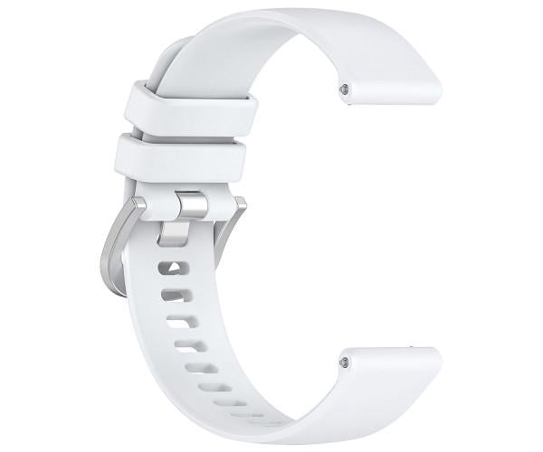 Ремешок Silicone для смарт часов Huawei Watch 4/4 Pro/GT4 46 мм 22 мм Белый