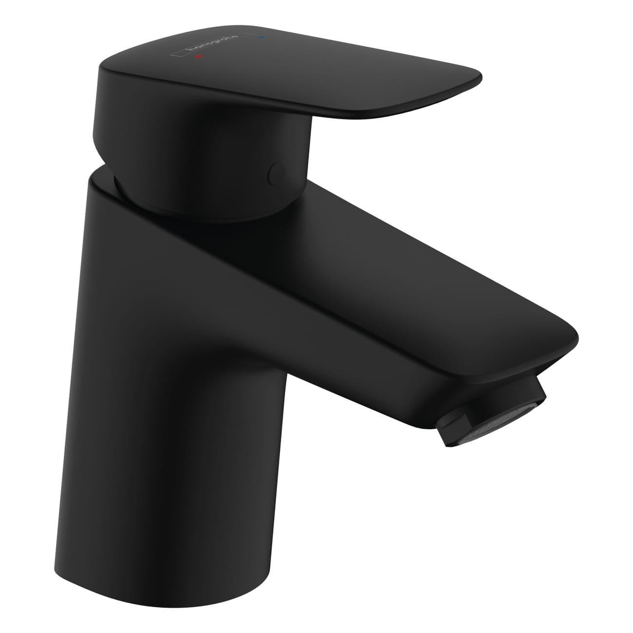 Змішувач для умивальника Hansgrohe Logis одноважільний Чорний матовий (37462076) Змішувач для умивальника Hansgrohe Logis одноважільний Чорний матовий (37462076)
