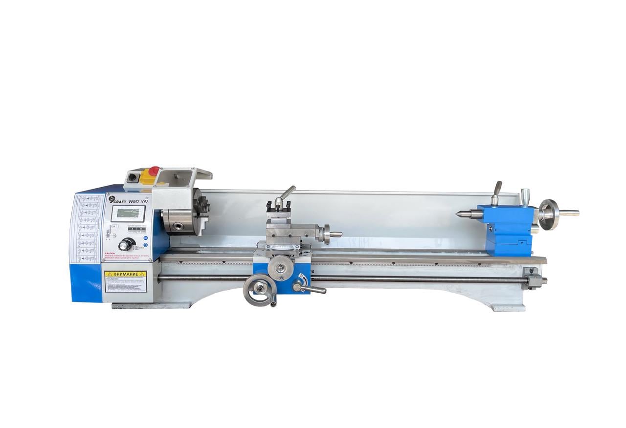 Токарный станок по металлу 9craft WM210V 850 W 210х800