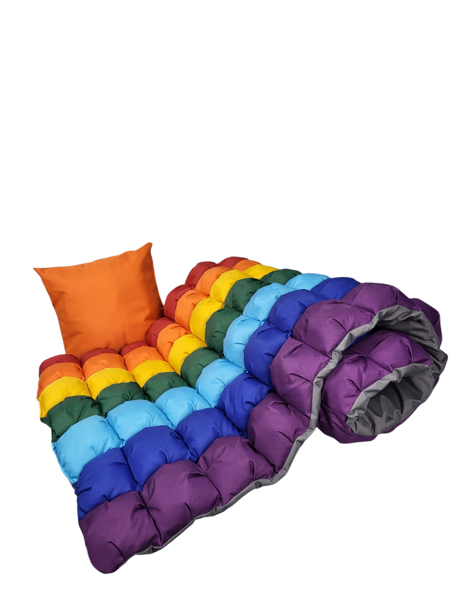 Коврик-матрас Бон-Бон Радуга 140х70 см (1369346532) - фото 4 Коврик-матрас Бон-Бон Радуга 140х70 см (1369346532) - фото 4