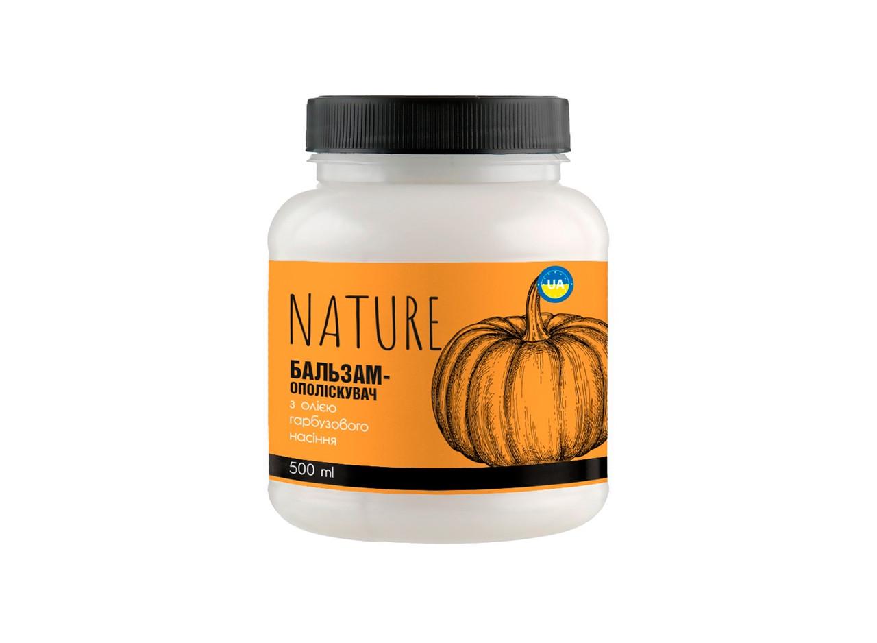 Бальзам-ополаскиватель Nature с маслом тыквенных семян 500 мл
