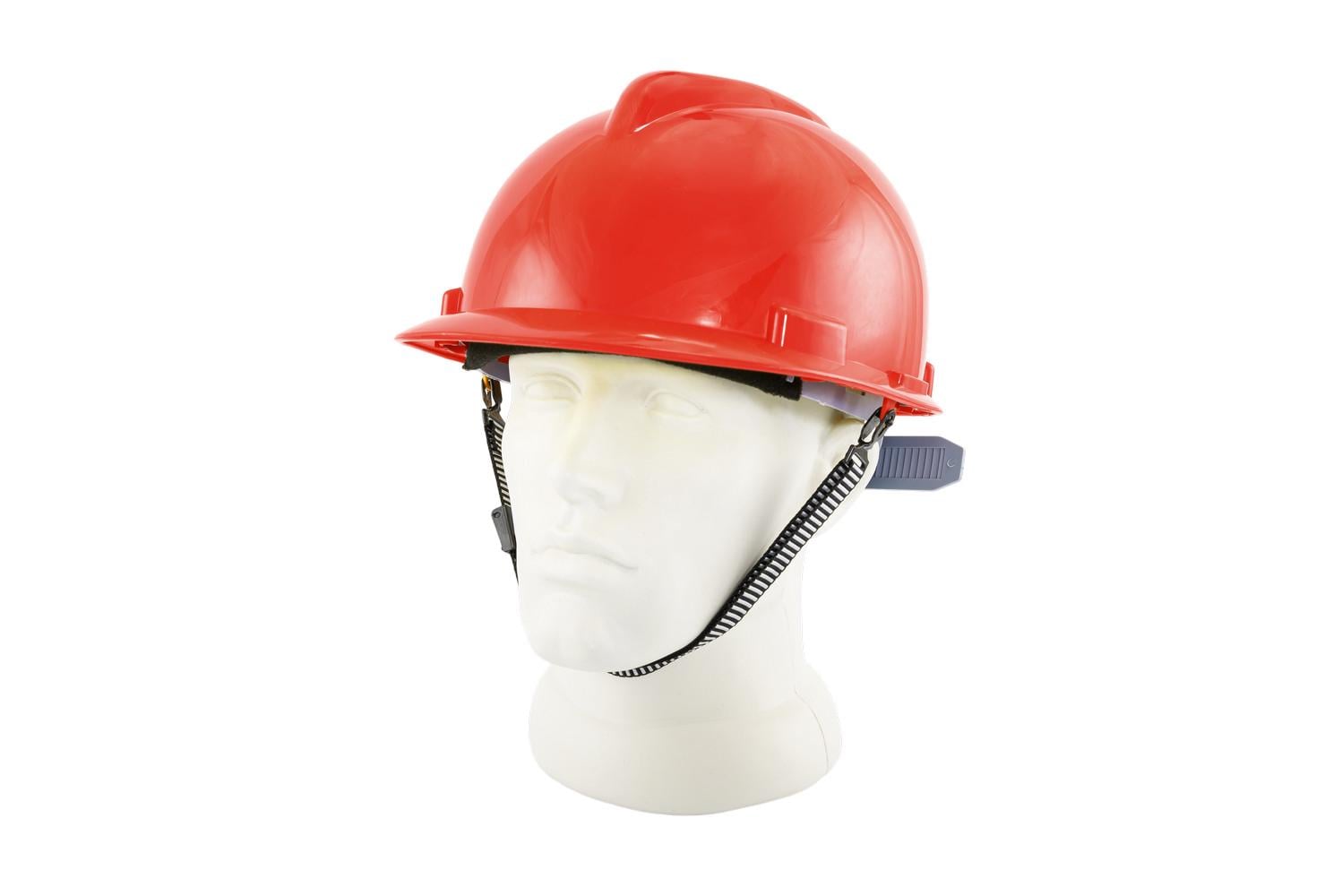 Каска защитная MasterTool VELPE IV-I-440V-53-61 II-EN 397 Красный (81-1007)