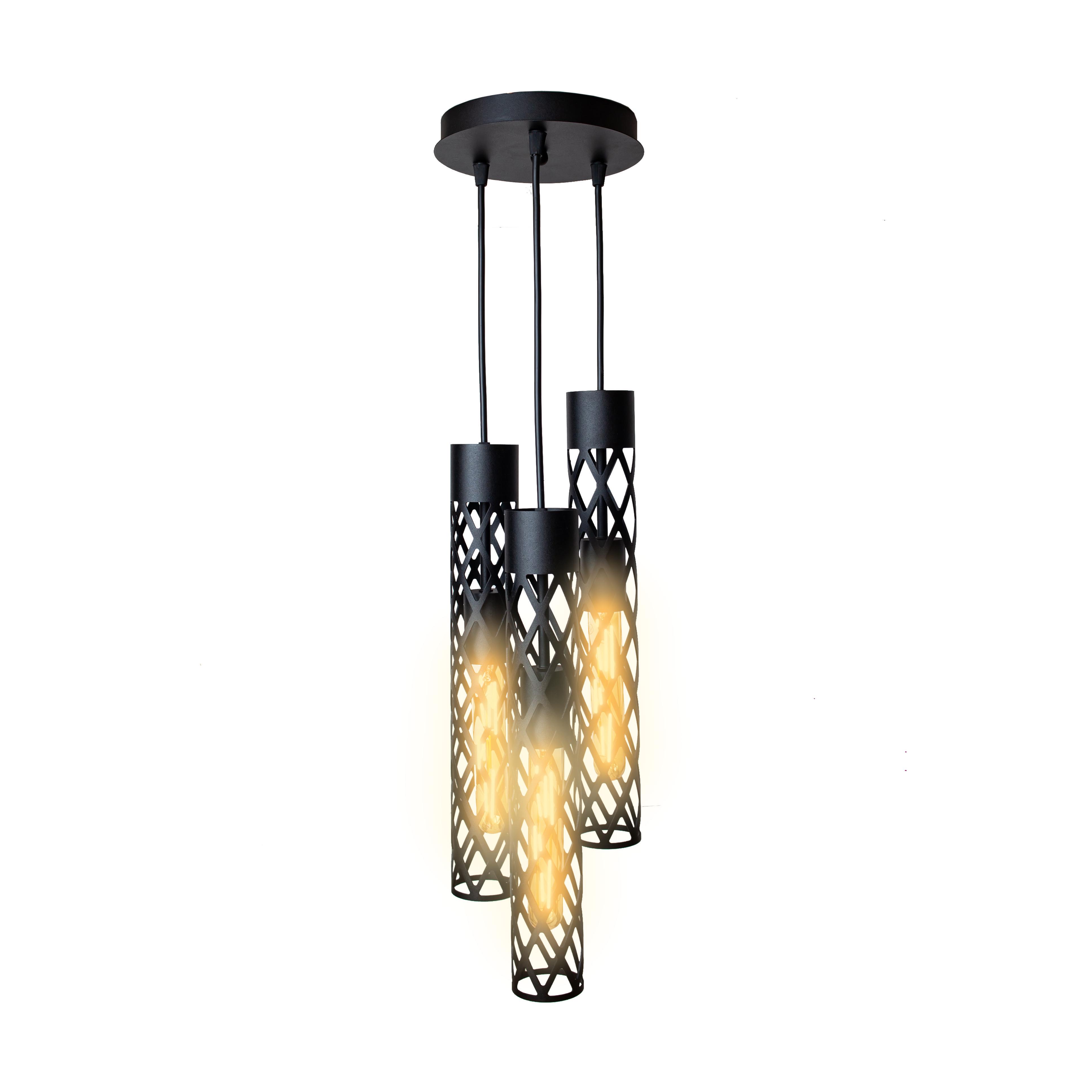 Светильник подвесной MSK ELECTRIC Flow NL 6041-3R BK в стиле лофт на круглой основе (87301) Светильник подвесной MSK ELECTRIC Flow NL 6041-3R BK в стиле лофт на круглой основе (87301)