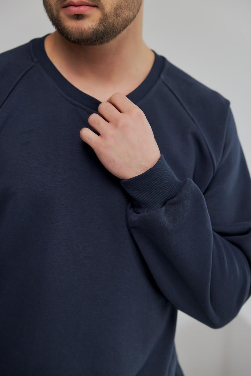 Свитшот мужской М0138.4 XXL Синий (519-1-64) - фото 3