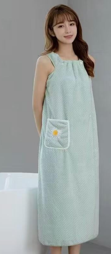 Халат-полотенце 2в1 М Green (id_521) Халат-полотенце 2в1 М Green (id_521)