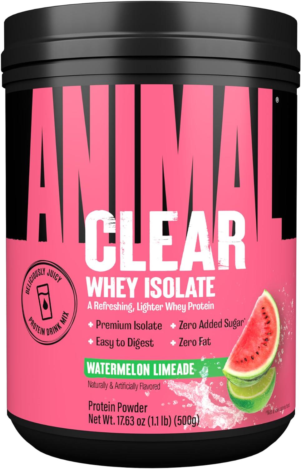 Протеїн Universal Animal Clear Whey Protein Isolate Watermelon Limeade 500 г