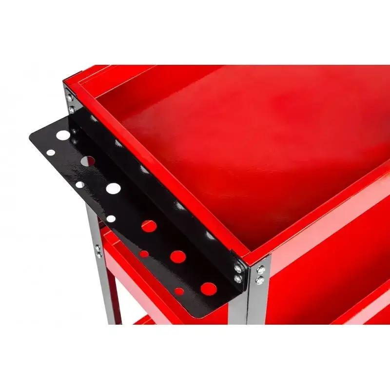 Візок для майстерні MAX MXMTCO2 3 полиці металевий каркас/сталева ручка (MXMTCO2) - фото 4