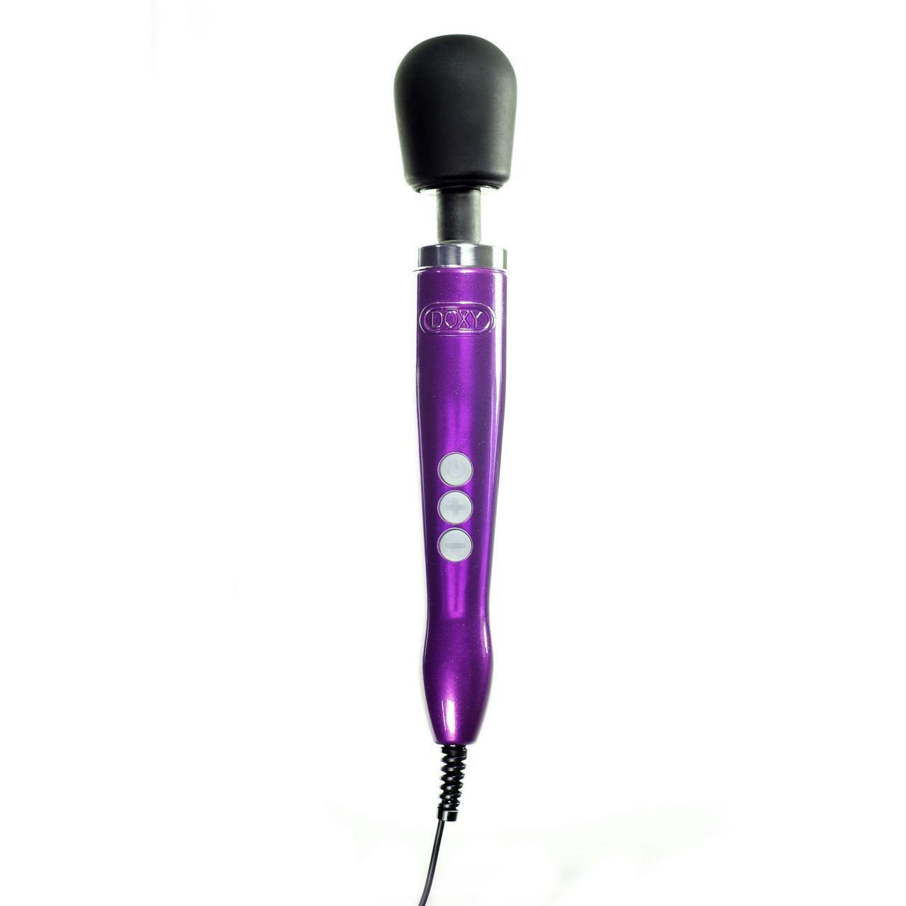 Вибромассажер Doxy Die Cast 220В металлический корпус Purple (2112995357)