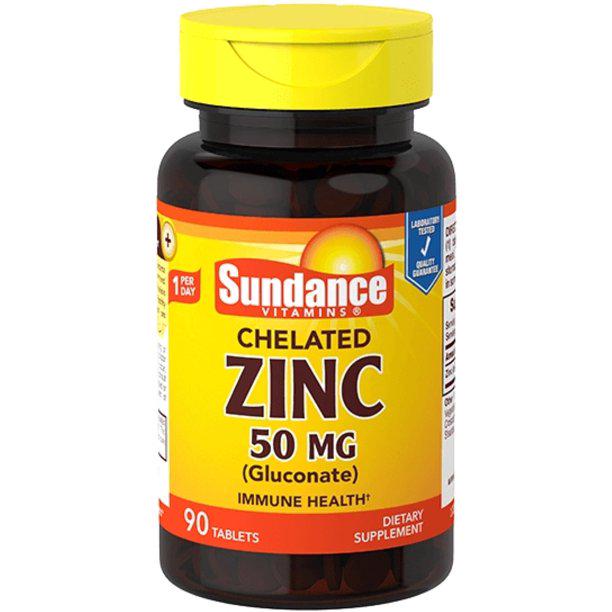 Цинк Chelated Zinc Gluconate 50 mg 90 tablets Цинк Chelated Zinc Gluconate 50 mg 90 tablets
