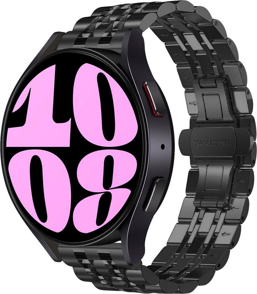 Браслет металевий Spinye для Galaxy Watch 6 44 мм Black (37598-2B)