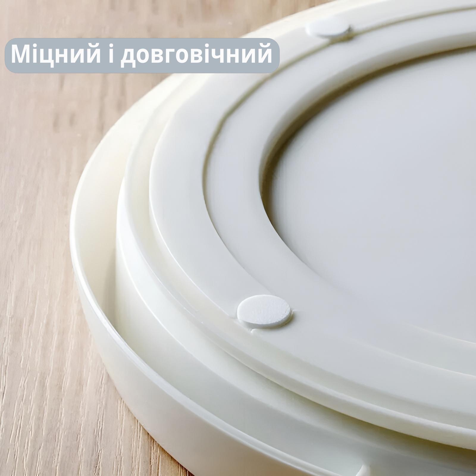 Поднос органайзер для кухни вращающийся 25 см (00853) - фото 6