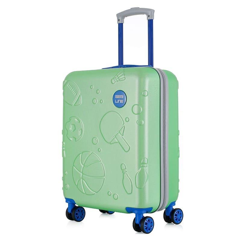 Валіза дитяча SEMI LINE 20" S 34 л Green/Blue (DAS303365) - фото 1 Валіза дитяча SEMI LINE 20" S 34 л Green/Blue (DAS303365) - фото 1