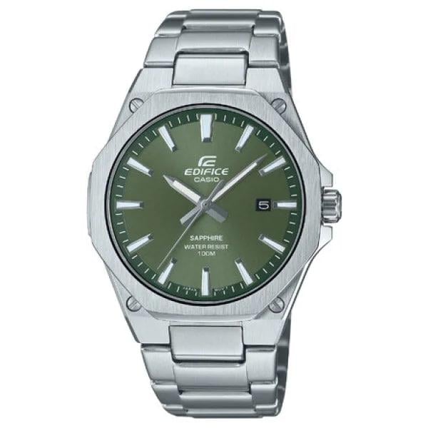 Мужские часы Casio Edifice EFR-S108D-3A кварцевый/черный циферблат (1141-0537)