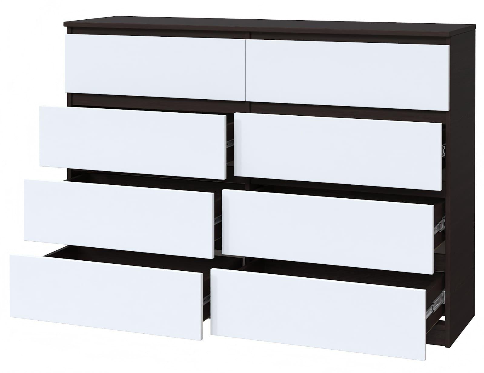 Комод Мастер Форм Брайт ДСП 1300х376х950 мм Венге магія/Білий (20103) - фото 2 Комод Мастер Форм Брайт ДСП 1300х376х950 мм Венге магія/Білий (20103) - фото 2