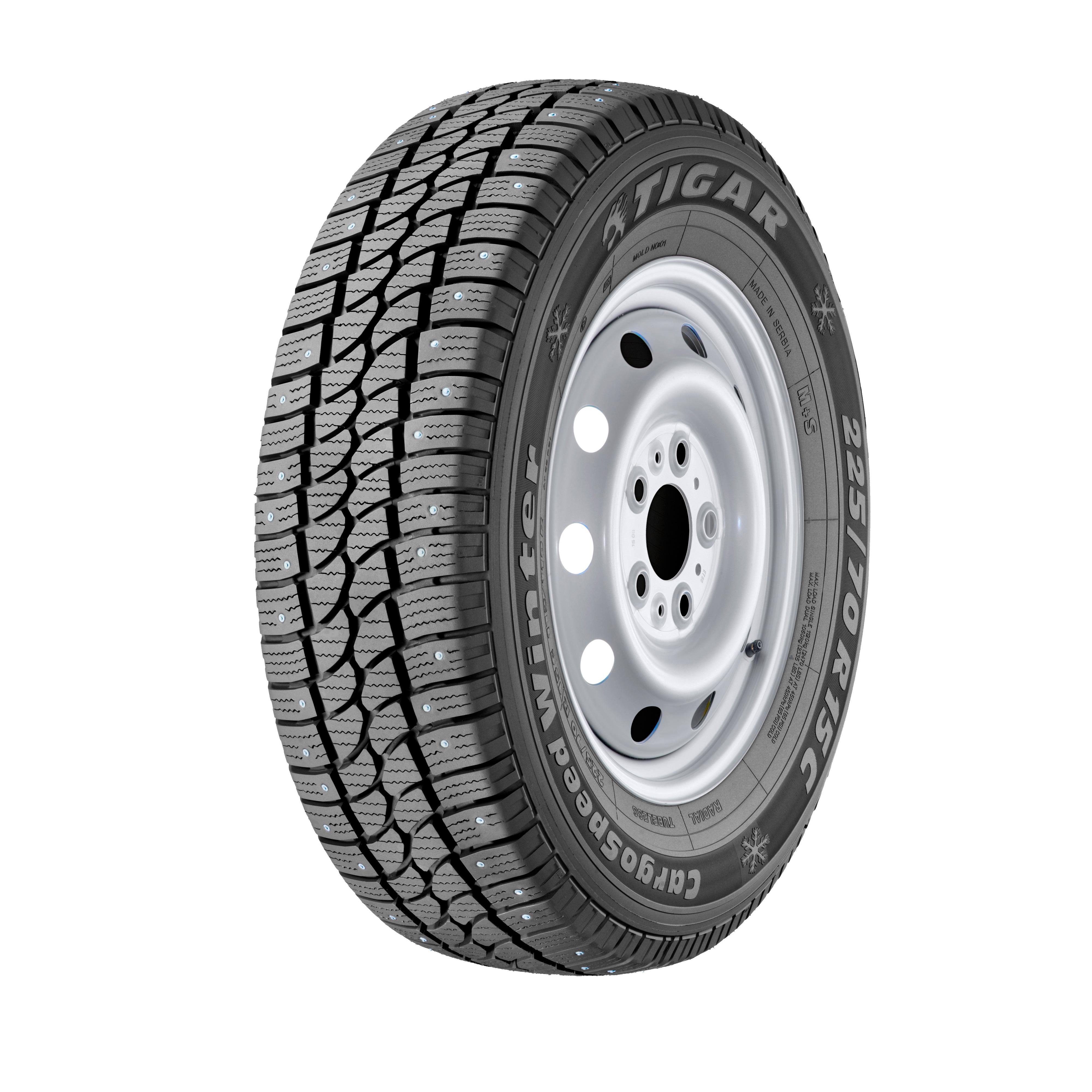 Шина зимняя TIGAR CargoSpeed Winter 185/80R14C 102/100R под шип (2295398)