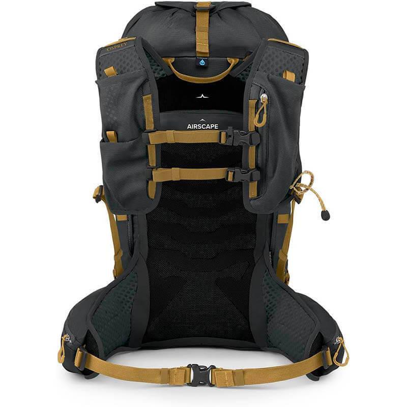 Туристический рюкзак Osprey Talon Velocity L/XL 30 л Dark Charcoal/Tumbleweed Yellow (009.3542) - фото 4