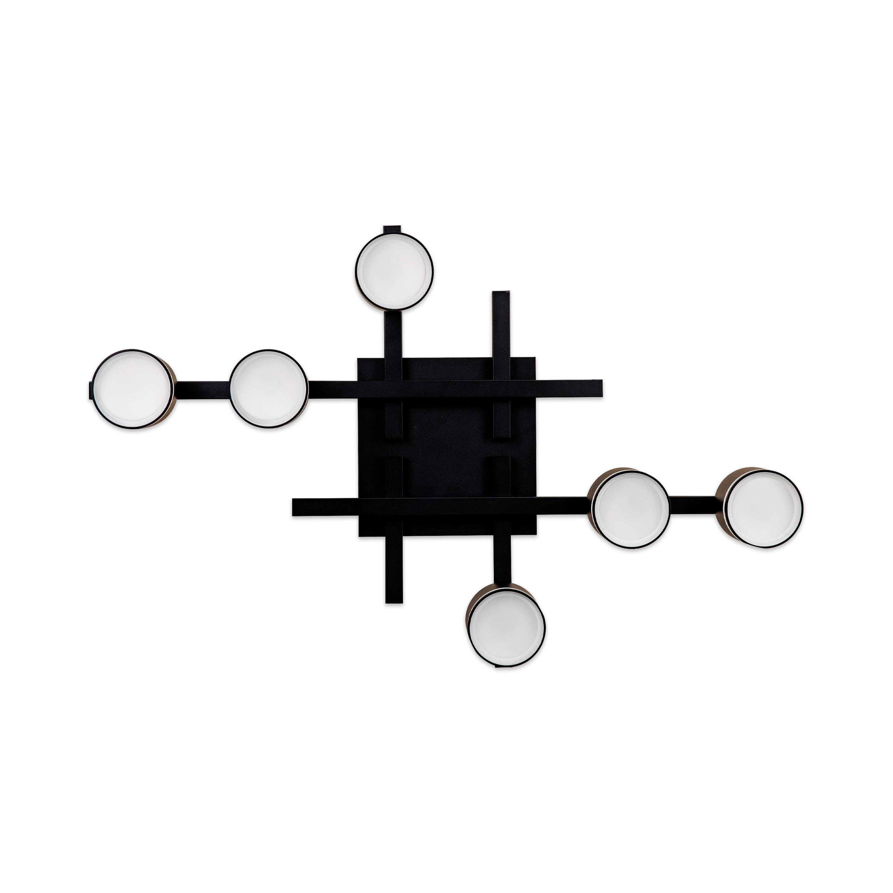 Потолочный светильник ETRON FlexLine GX53 6x15 Вт 1-EFP-2216 Черный (38800)