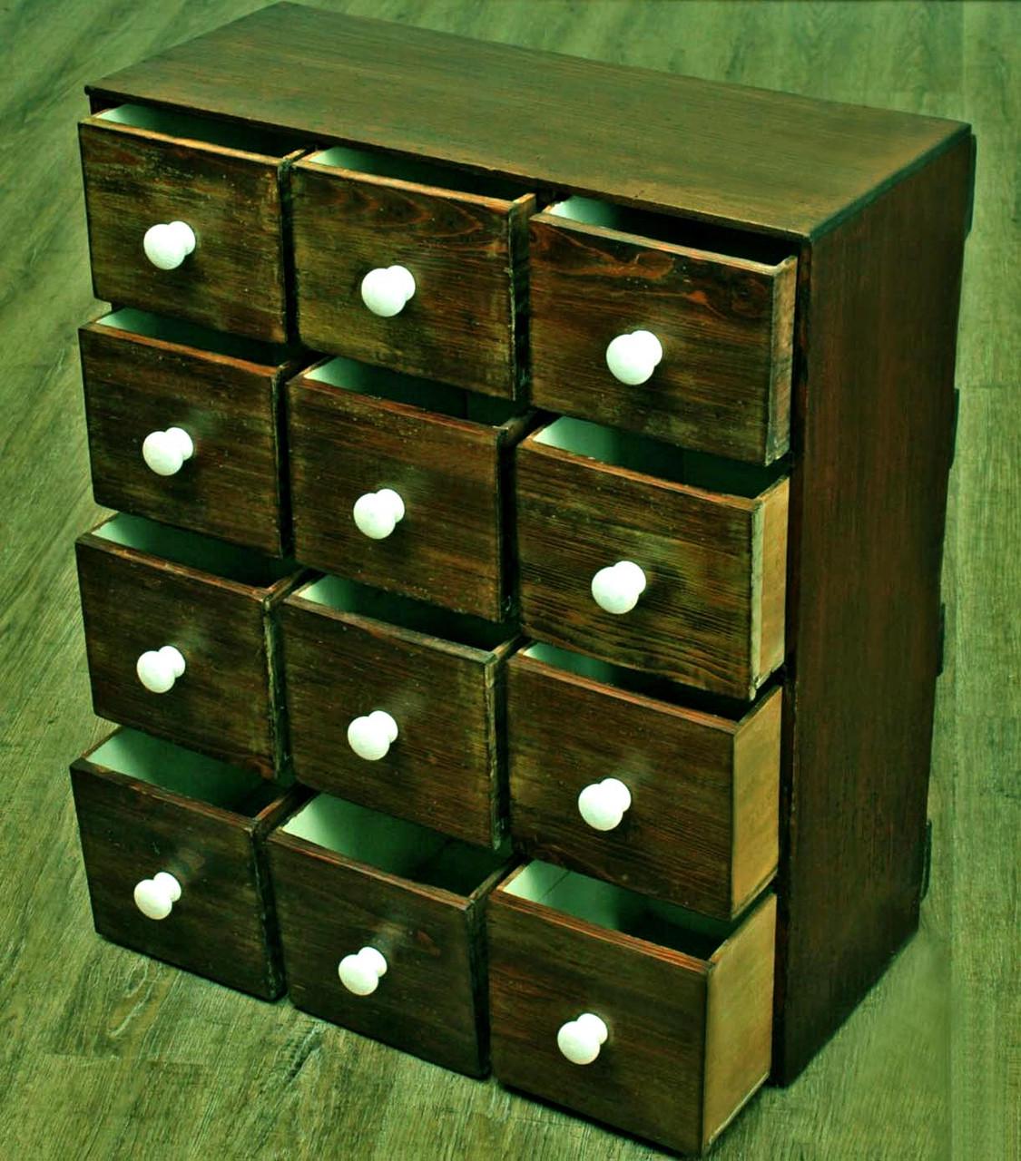 Мини-комод из дерева Муктафа Мускат (МНК-007707)