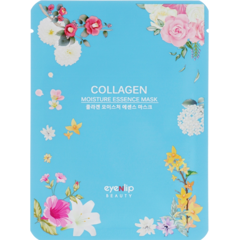 Маска тканинна для обличчя Eyenlip Moisture Essence Mask Collagen з колагеном 25 мл (8809555250210)
