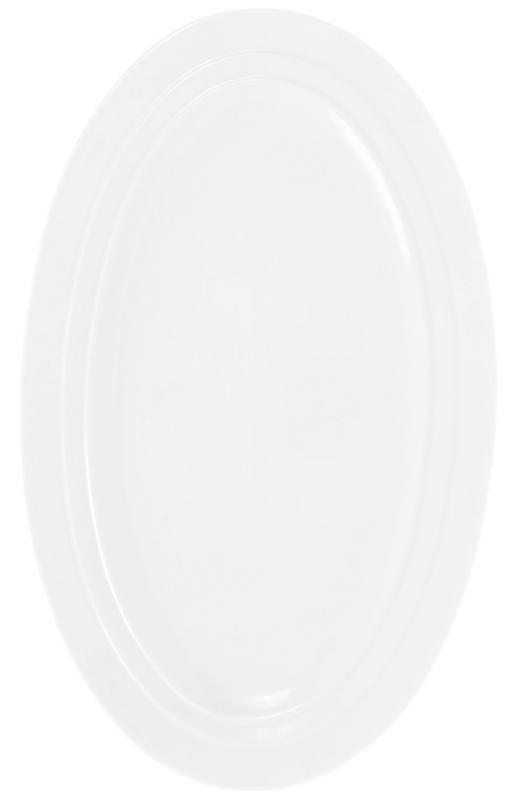 Блюдо фарфоровое White City овальное 30х18 см Белый (32313879)